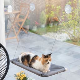 image-Hanging Cat Hammock Catlax InnovaGoods