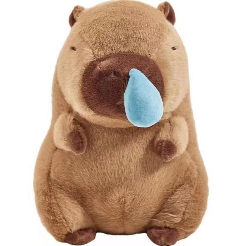 image-New Capibara Snot Withdraw Doll Doll Plush Toy Capybara Ugly And Cute Pillow Capybara Online Influencer Cute