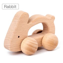 image-Wooden Baby Toy Animal Cute Shape