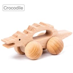 image-Wooden Baby Toy Animal Cute Shape