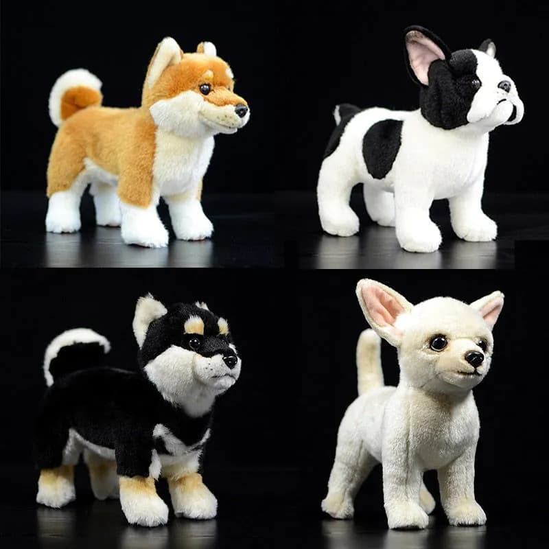 image-Simulation dog plush toy