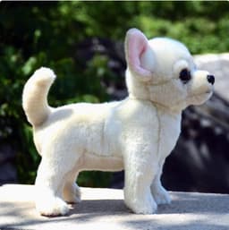 image-Simulation dog plush toy