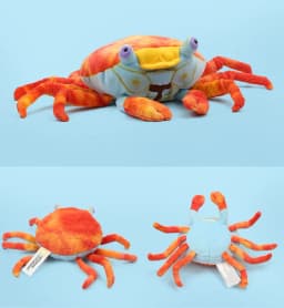 image-Little Crab Doll Animal Plush Lucky Decoration