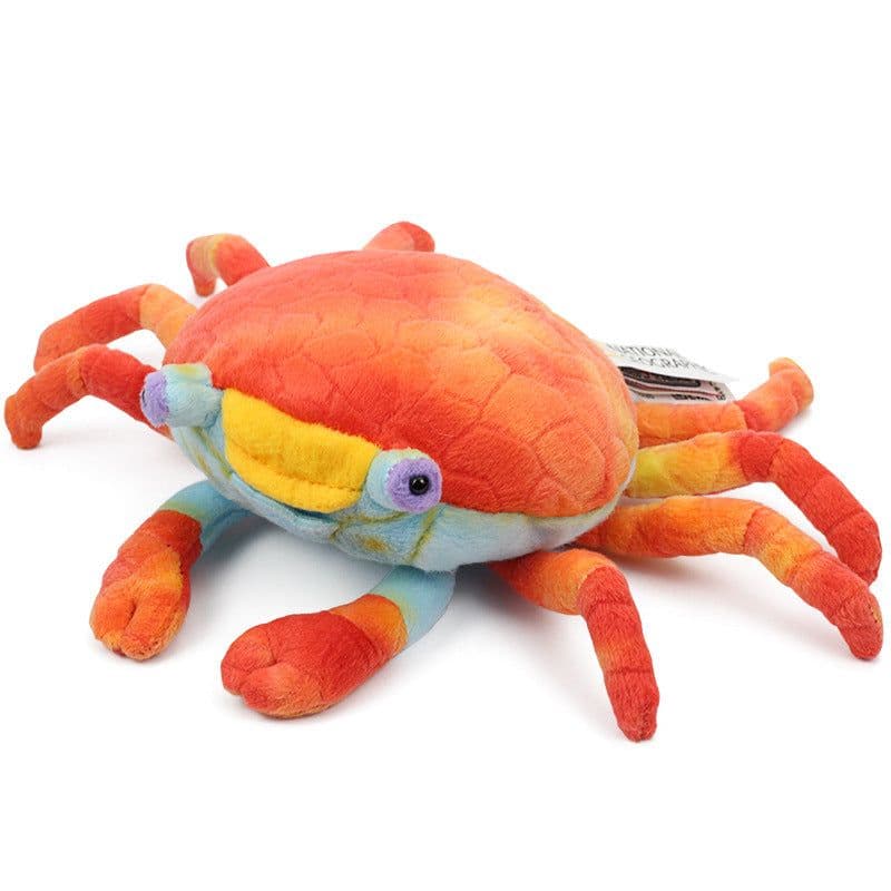 image-Little Crab Doll Animal Plush Lucky Decoration