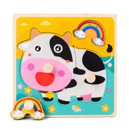 image-ZYL01 cartoons, cartoons, cartoons, cartoons, cartoons, and children's wooden puzzle toys 0.2