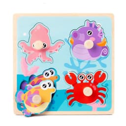 image-ZYL01 cartoons, cartoons, cartoons, cartoons, cartoons, and children's wooden puzzle toys 0.2