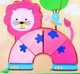 image-ZYL01 cartoons, cartoons, cartoons, cartoons, cartoons, and children's wooden puzzle toys 0.2