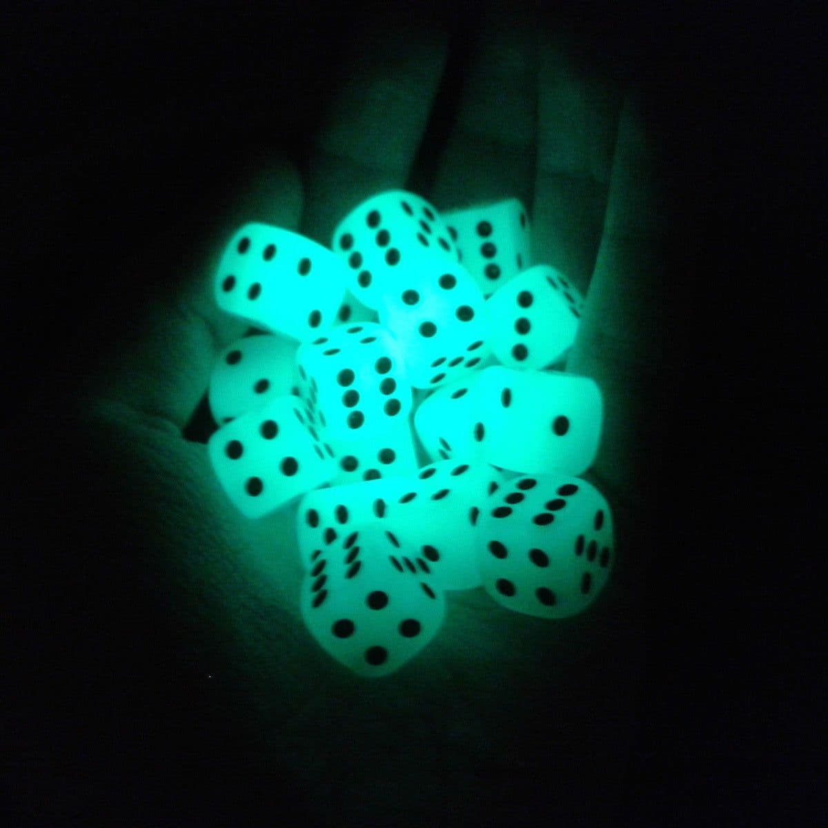 image-Noctilucent Dice Night Light Cubes Round Corner Dice Fun Bar KTV Entertainment Luminous Game Dices