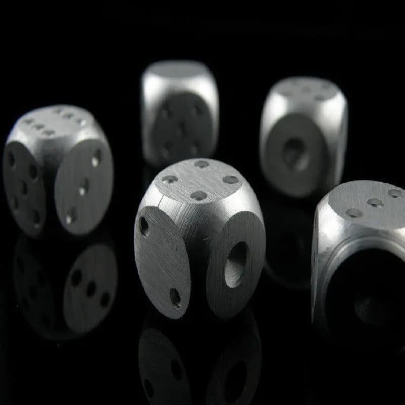image-5pcs Whisky Dice Stones Ice Cubes Bucket