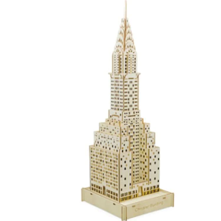 image-Chrysler Building Wooden Toys