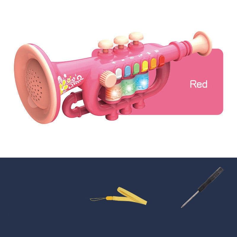 image-Children's Simulation Electric Saxophone Trumpet Clarinet Early Education Music Toys