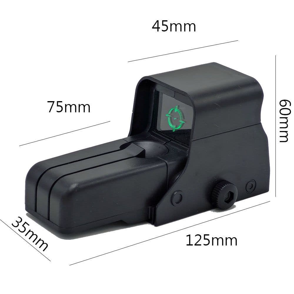 image-Green dot holographic rifle scope