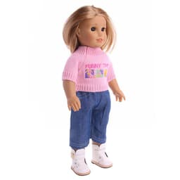 image-18 Inch American Girl Doll Suit Sweater And Jeans