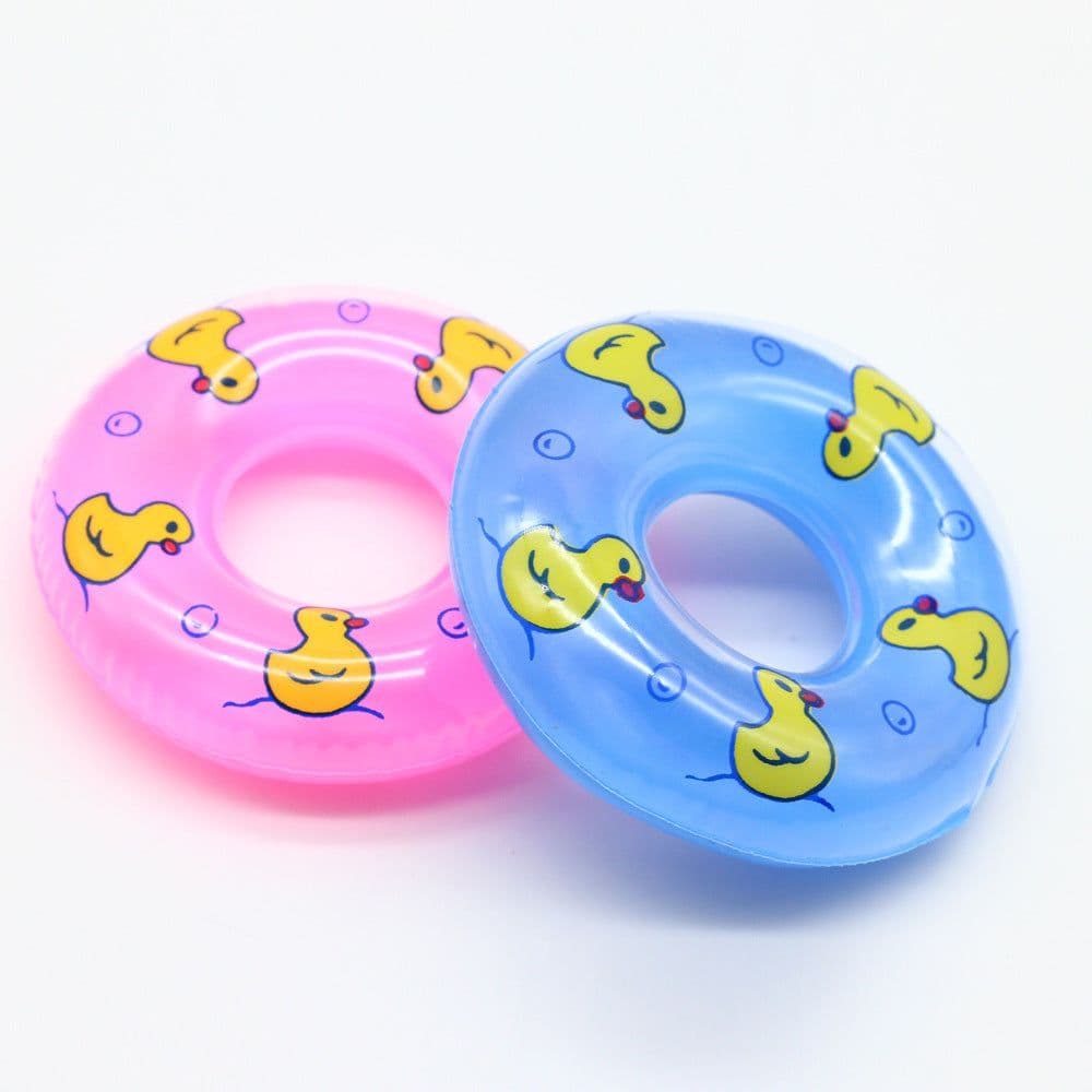 image-Little Girl Toy Mini Air Swimming Ring