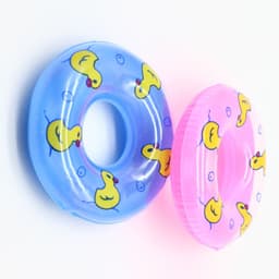 image-Little Girl Toy Mini Air Swimming Ring