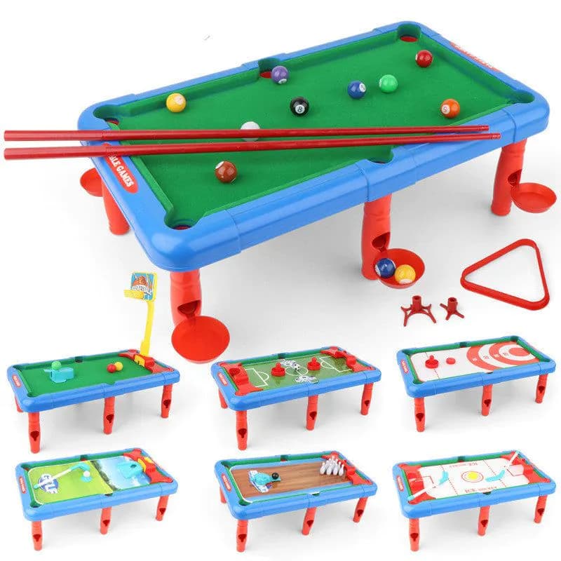 image-Children's Sports Indoor Table Game Billiard Table Toys Balls