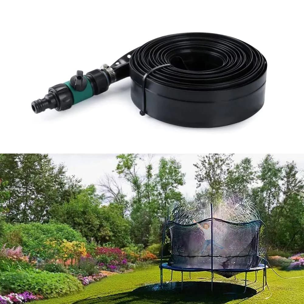 image-New Sprinkler Trampoline Outdoor Garden Water Game Toy Park Accessories