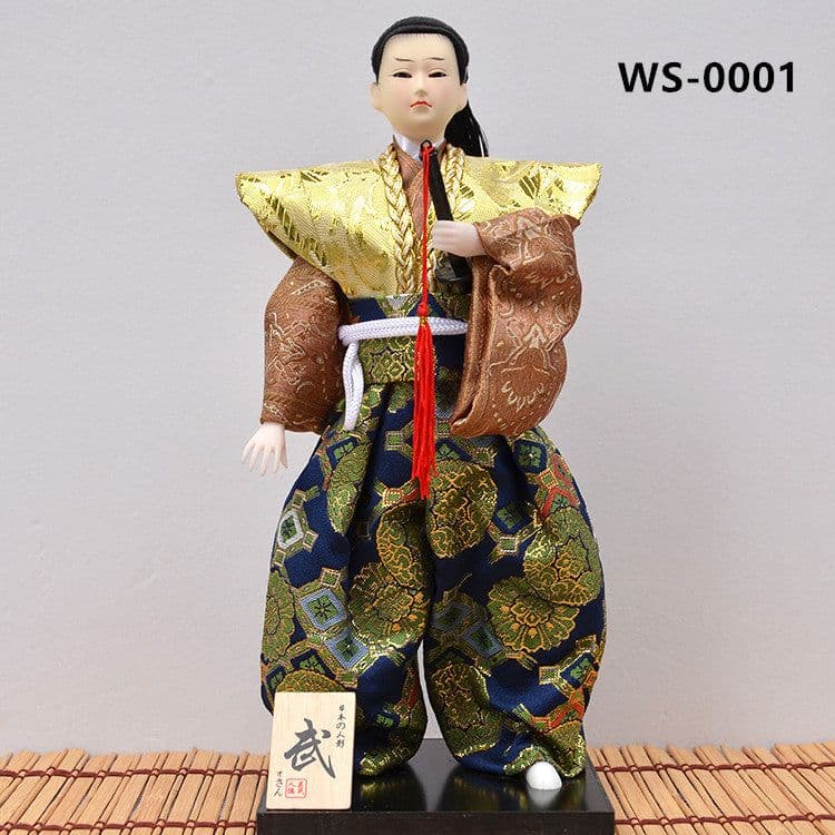 image-Japanese Anime Samurai With Katana Sword Room Decoration