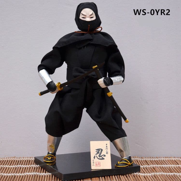 image-Japanese Anime Samurai With Katana Sword Room Decoration