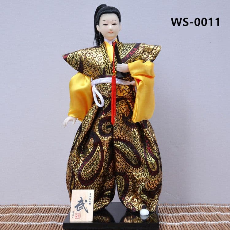 image-Japanese Anime Samurai With Katana Sword Room Decoration