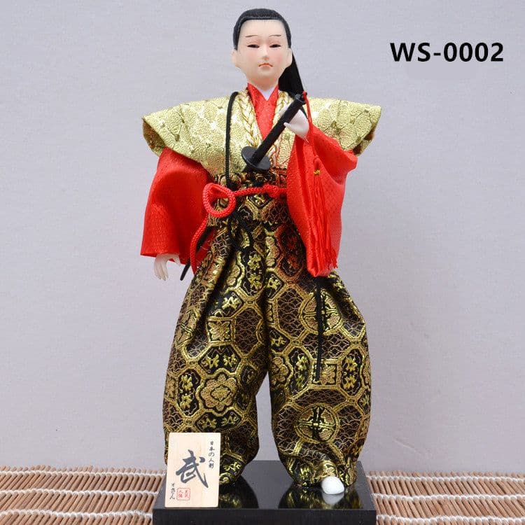 image-Japanese Anime Samurai With Katana Sword Room Decoration