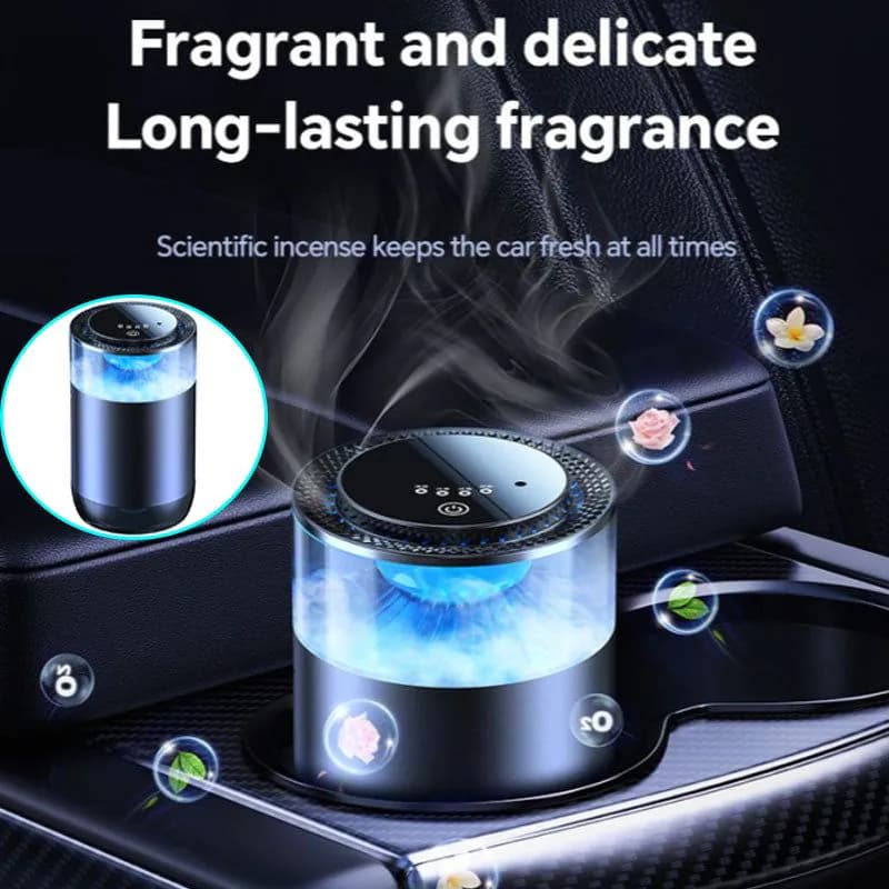 image-Car Aromatherapy Diffuser Cloud Mist Air Freshener Auto Decoration Natural Fragrance Auto Decoration Tool For RVs Trucks Sedans