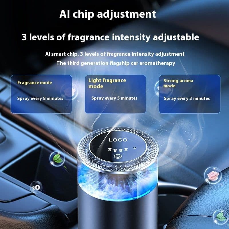 image-Car Aromatherapy Diffuser Cloud Mist Air Freshener Auto Decoration Natural Fragrance Auto Decoration Tool For RVs Trucks Sedans