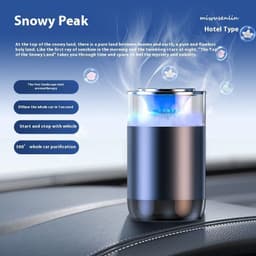 image-Car Aromatherapy Diffuser Cloud Mist Air Freshener Auto Decoration Natural Fragrance Auto Decoration Tool For RVs Trucks Sedans