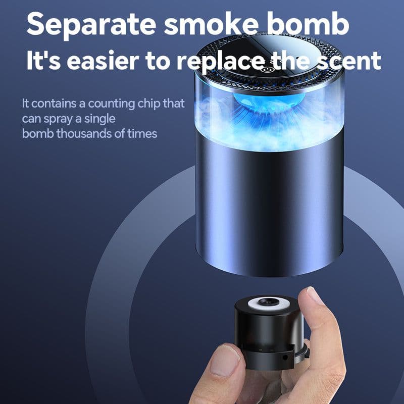 image-Car Aromatherapy Diffuser Cloud Mist Air Freshener Auto Decoration Natural Fragrance Auto Decoration Tool For RVs Trucks Sedans