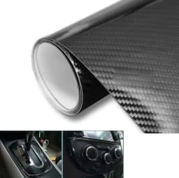 image-Car Styling Glossy Black 5D Carbon Fiber Vinyl film Car Wrap