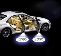 image-Laser Projection Lamp Car Door Lamp Car LED Decorative Lamp