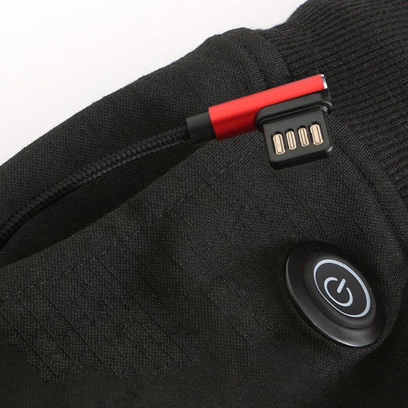 image-2020 winter outdoor sports warm pants for men and women electric heating usb charging heating clothing plus velvet thick casual pants