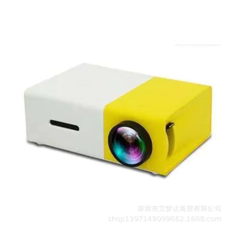 image-New cross-border YG300 miniature mini projector home cross-border led portable projector HD manufacturer