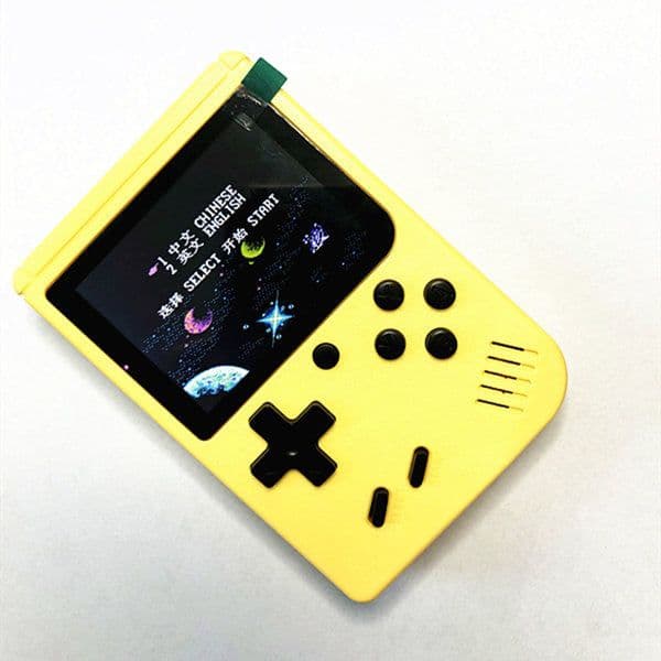 image-Handheld game console 400 in one Sup retro macaron game console 500 doubles tetris game console