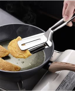 image-201 stainless steel frying spatula clip pancake frying fish spatula pizza steak spatula household kitchen spatula frying steak clip