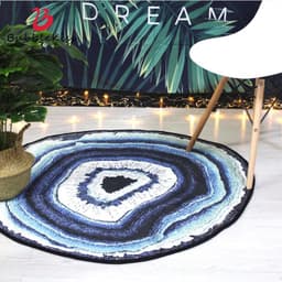image-Bubble Kiss Simple Style Carpets Creativity Pattern Living Room Bedroom Area Rugs Decor Customized Comfortable Non-Slip Door Mat