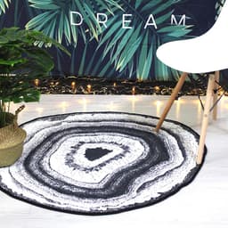 image-Bubble Kiss Simple Style Carpets Creativity Pattern Living Room Bedroom Area Rugs Decor Customized Comfortable Non-Slip Door Mat