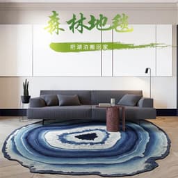 image-Bubble Kiss Simple Style Carpets Creativity Pattern Living Room Bedroom Area Rugs Decor Customized Comfortable Non-Slip Door Mat