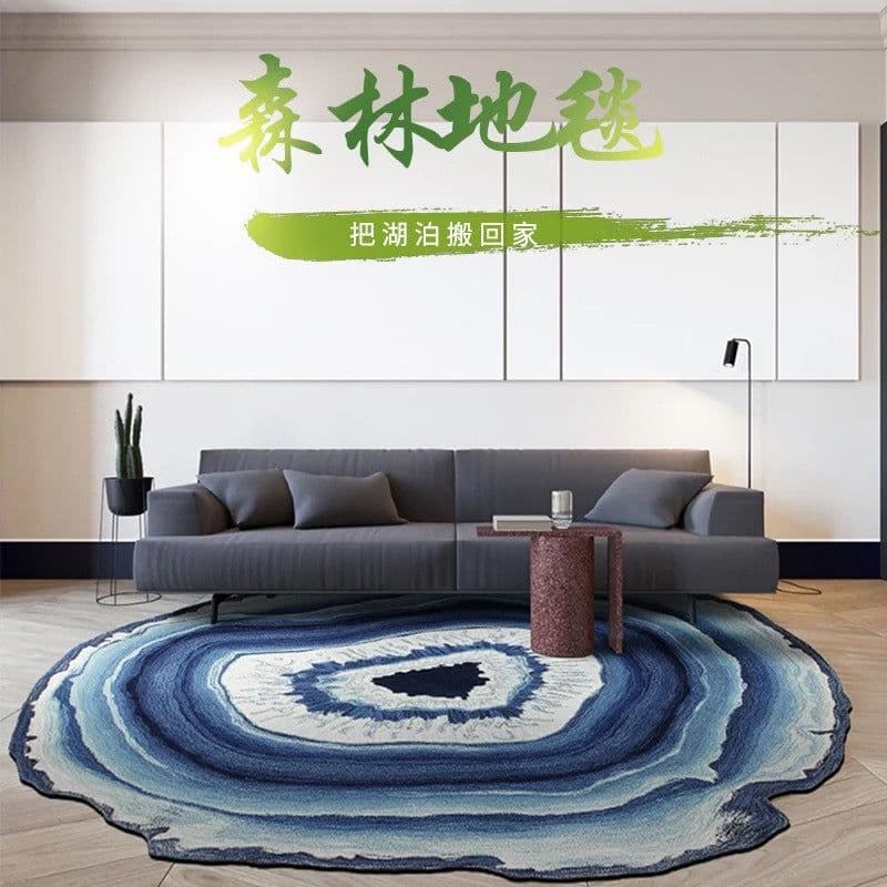 image-Bubble Kiss Simple Style Carpets Creativity Pattern Living Room Bedroom Area Rugs Decor Customized Comfortable Non-Slip Door Mat