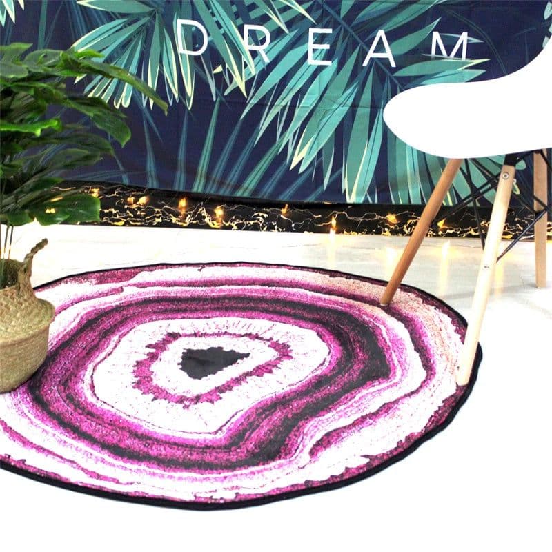 image-Bubble Kiss Simple Style Carpets Creativity Pattern Living Room Bedroom Area Rugs Decor Customized Comfortable Non-Slip Door Mat
