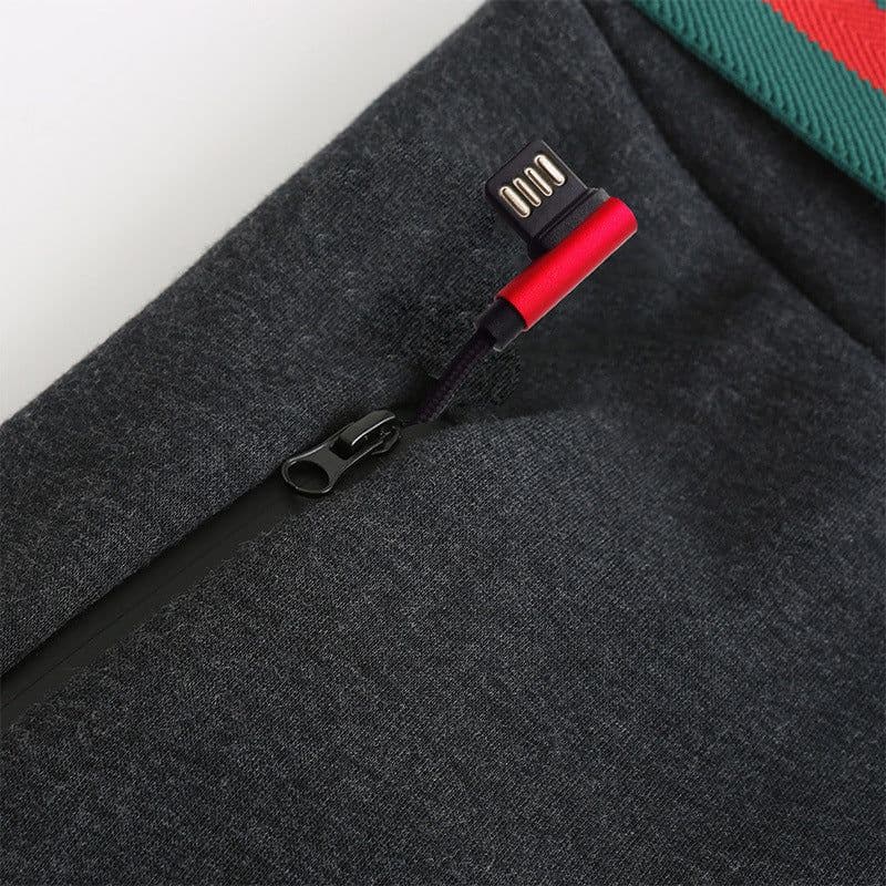 image-Winter plus velvet thick warm pants women's smart constant temperature electric heating pants factory direct sales eight district heating clothing wholesale