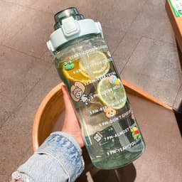 image-Cross-border large-capacity outdoor straw cup portable portable plastic cup student sports bottle boys and girls space cup