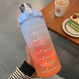 image-Cross-border large-capacity outdoor straw cup portable portable plastic cup student sports bottle boys and girls space cup