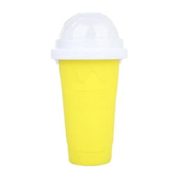 image-Summer thirst quenching silicone smoothie cup ice making cup net celebrity pinch cup quick cooling cup