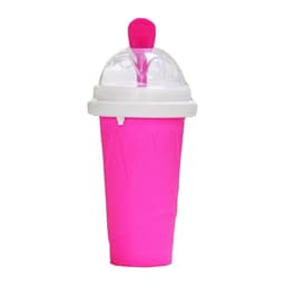 image-Summer thirst quenching silicone smoothie cup ice making cup net celebrity pinch cup quick cooling cup