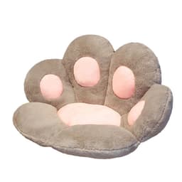 image-Cross-border cartoon bear paw half-enclosed cushion office seat back student cushion cat claw cushion lazy one sofa