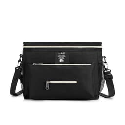 image-Spot wholesale multi-purpose baby stroller hanging bag portable diaper storage bag diagonal insulation bottle bag