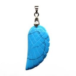 image-European and American Natural Crystal Angel Wing Pendant Carved Angel Wing Pendant Fashionable Women's Necklace Pendant