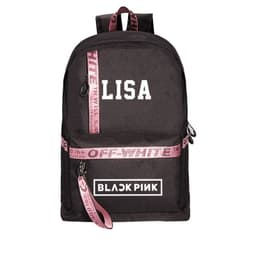 image-BLACK peripheral school bag USB charging backpack Korean fresh canvas bag travel bag computer bag for men and women