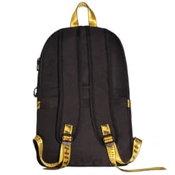image-BLACK peripheral school bag USB charging backpack Korean fresh canvas bag travel bag computer bag for men and women